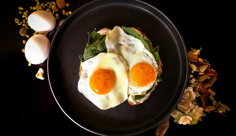 Oven-baked egg frittata slice packed with spinach, bell peppers, and feta cheese
